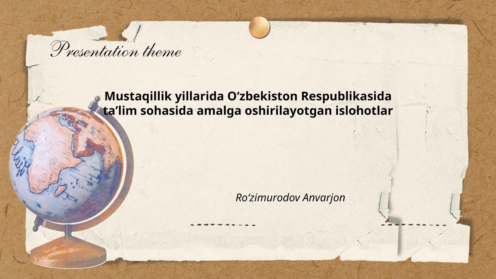 Taʼlim sohasida islohotlar