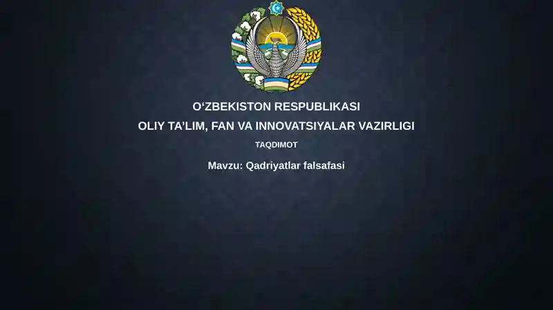 Qadriyatlar falsafasi