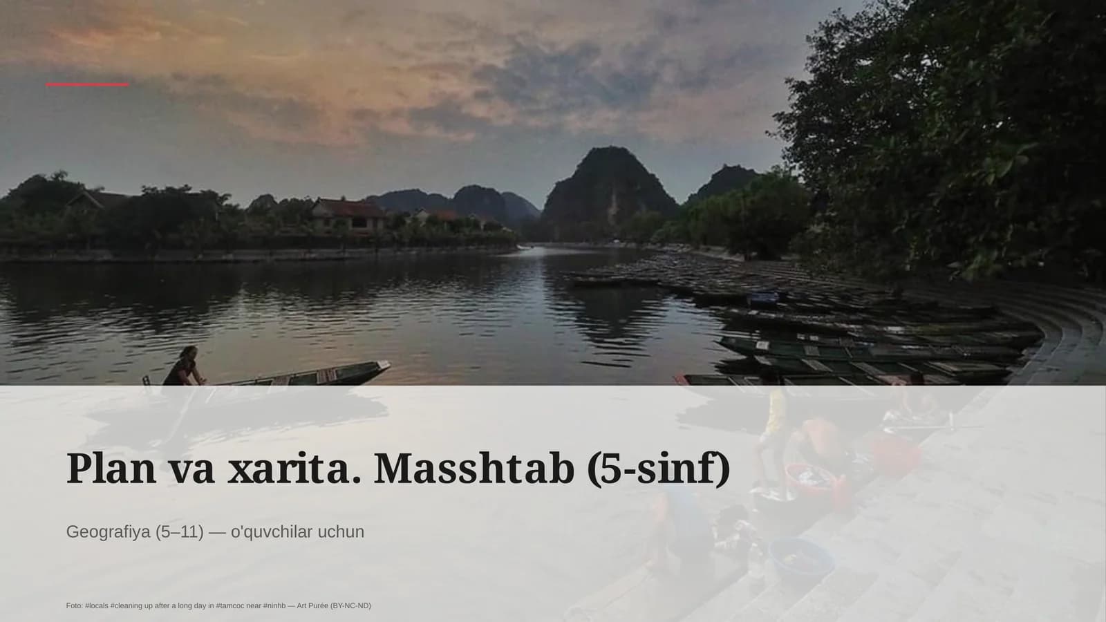Plan va xarita. Masshtab (5-sinf)