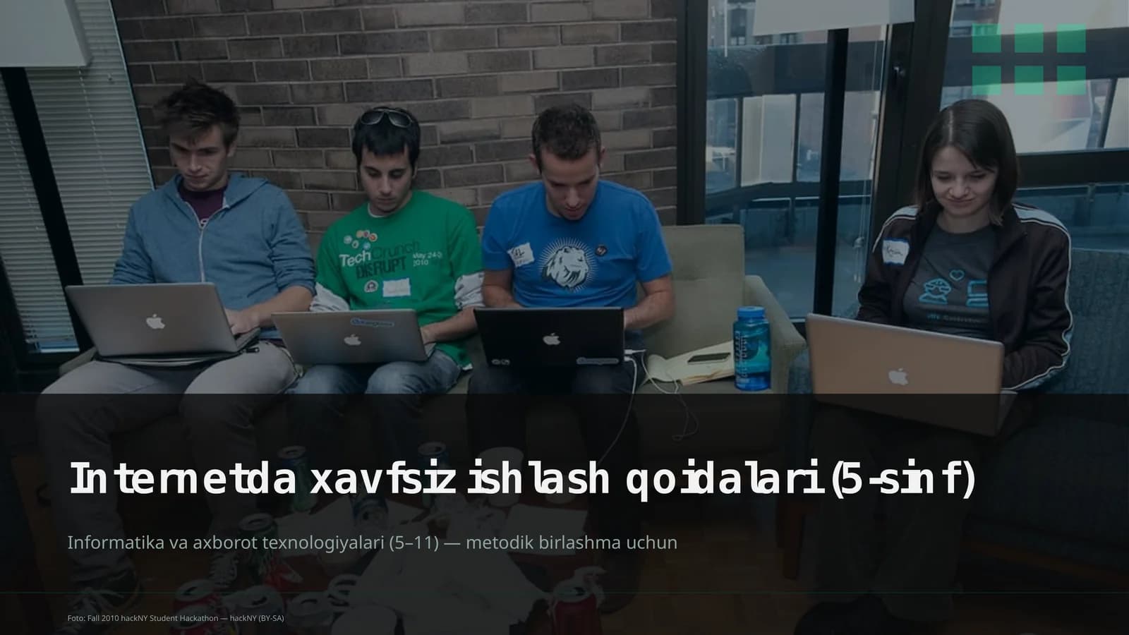 Internetda xavfsiz ishlash qoidalari (5-sinf)