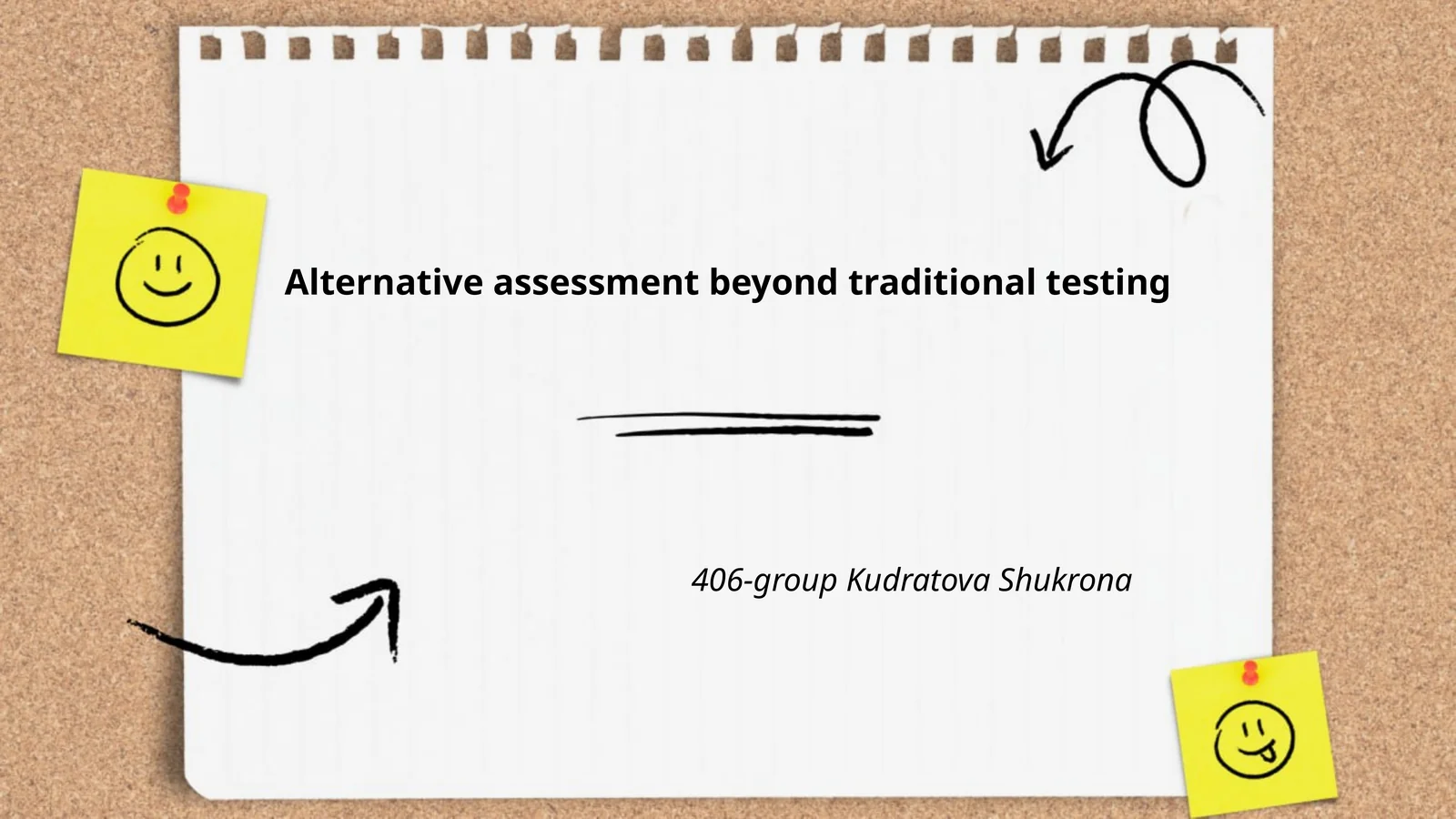 Portfolio Assessment