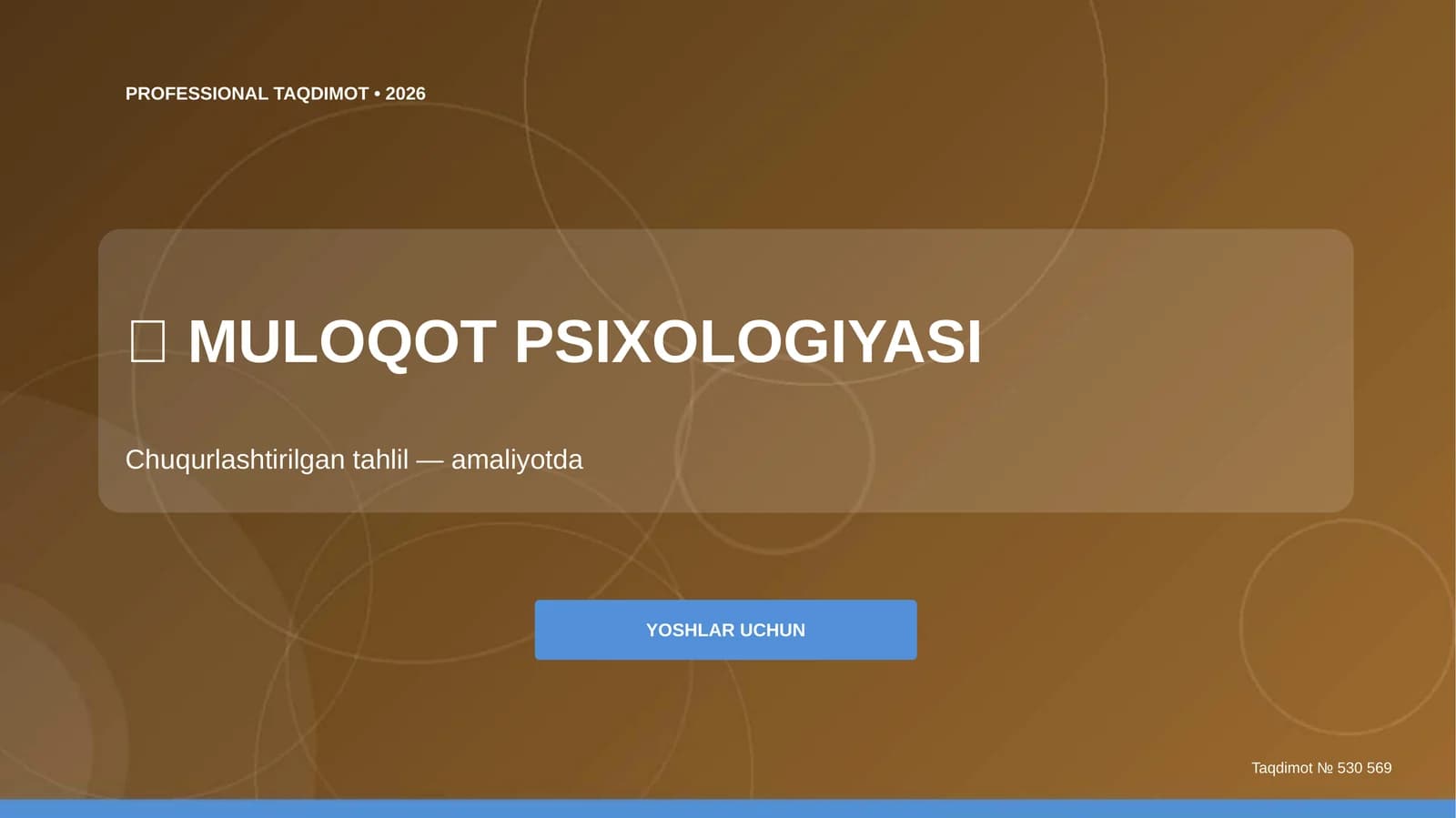 MULOQOT PSIXOLOGIYASI