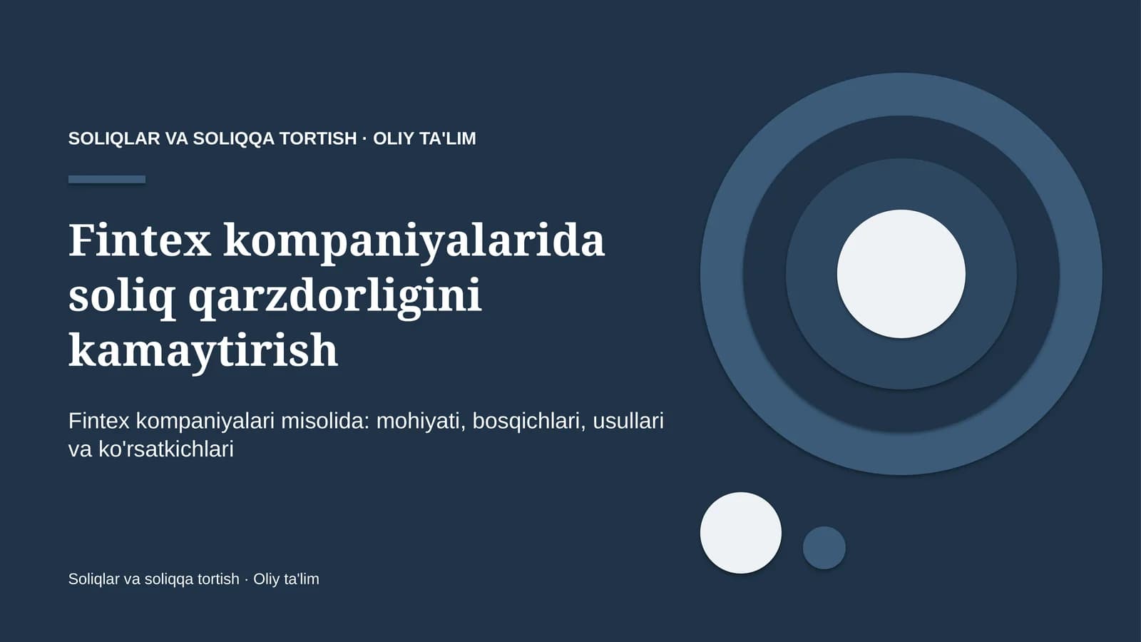 fintex kompaniyalarida soliq qarzdorligini kamaytirish 5967