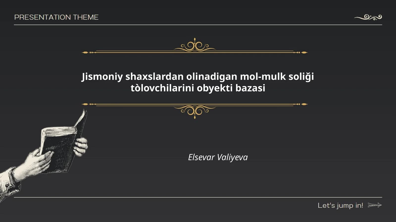 Soliq solinadigan mol-mulk turlari