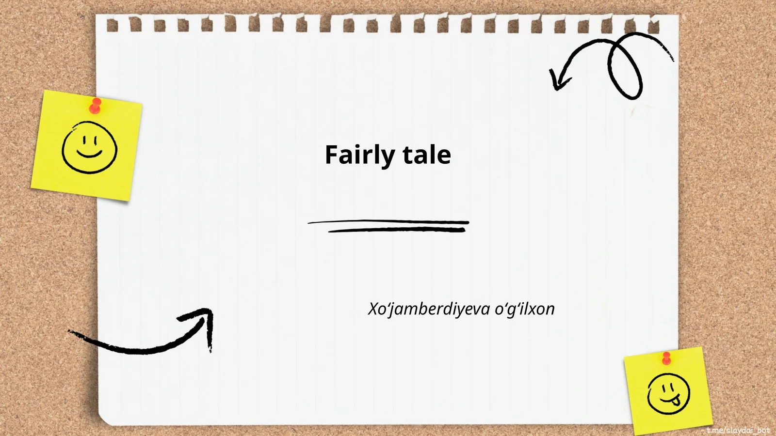 Fairly tale