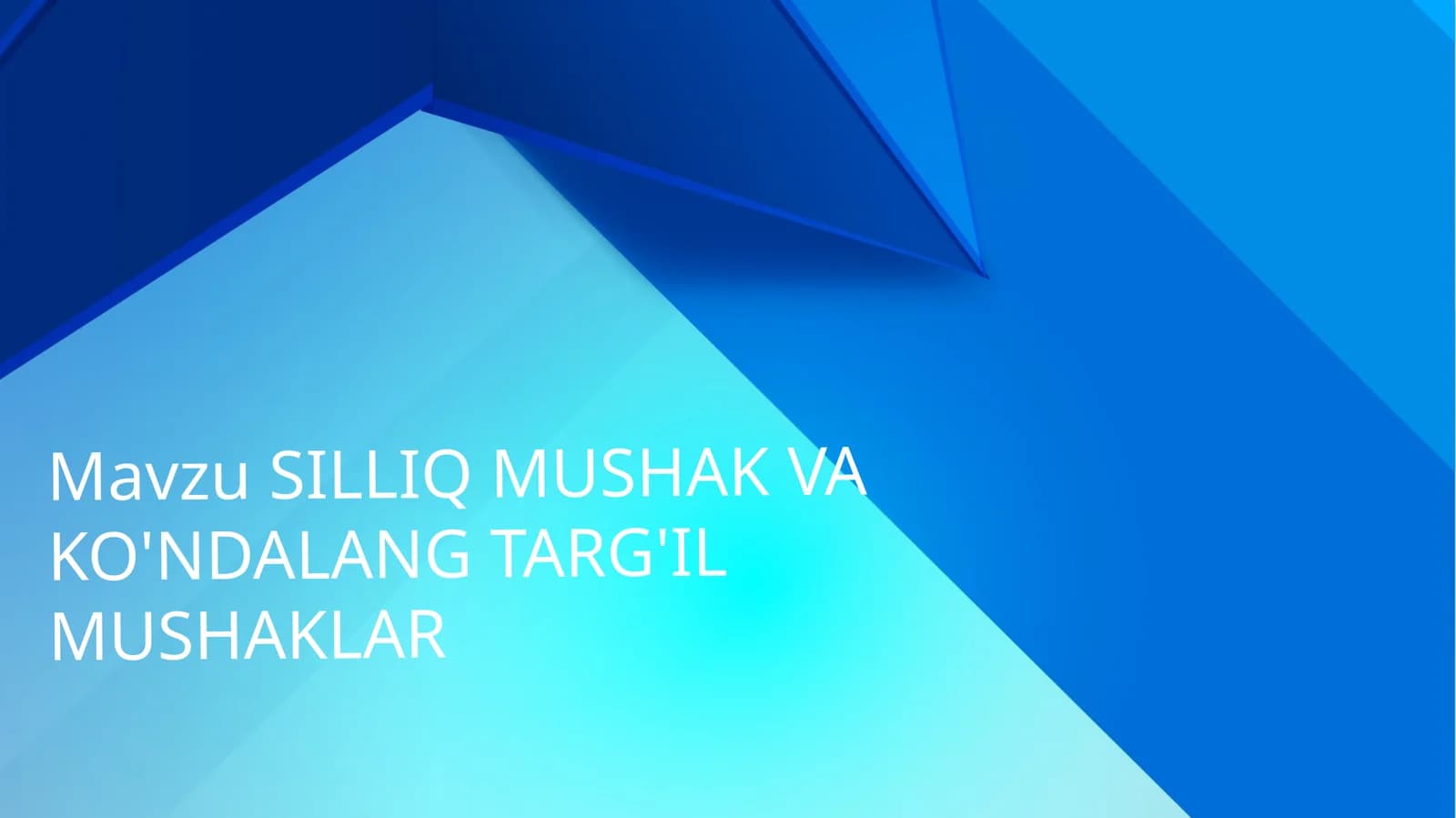 Mushaklar