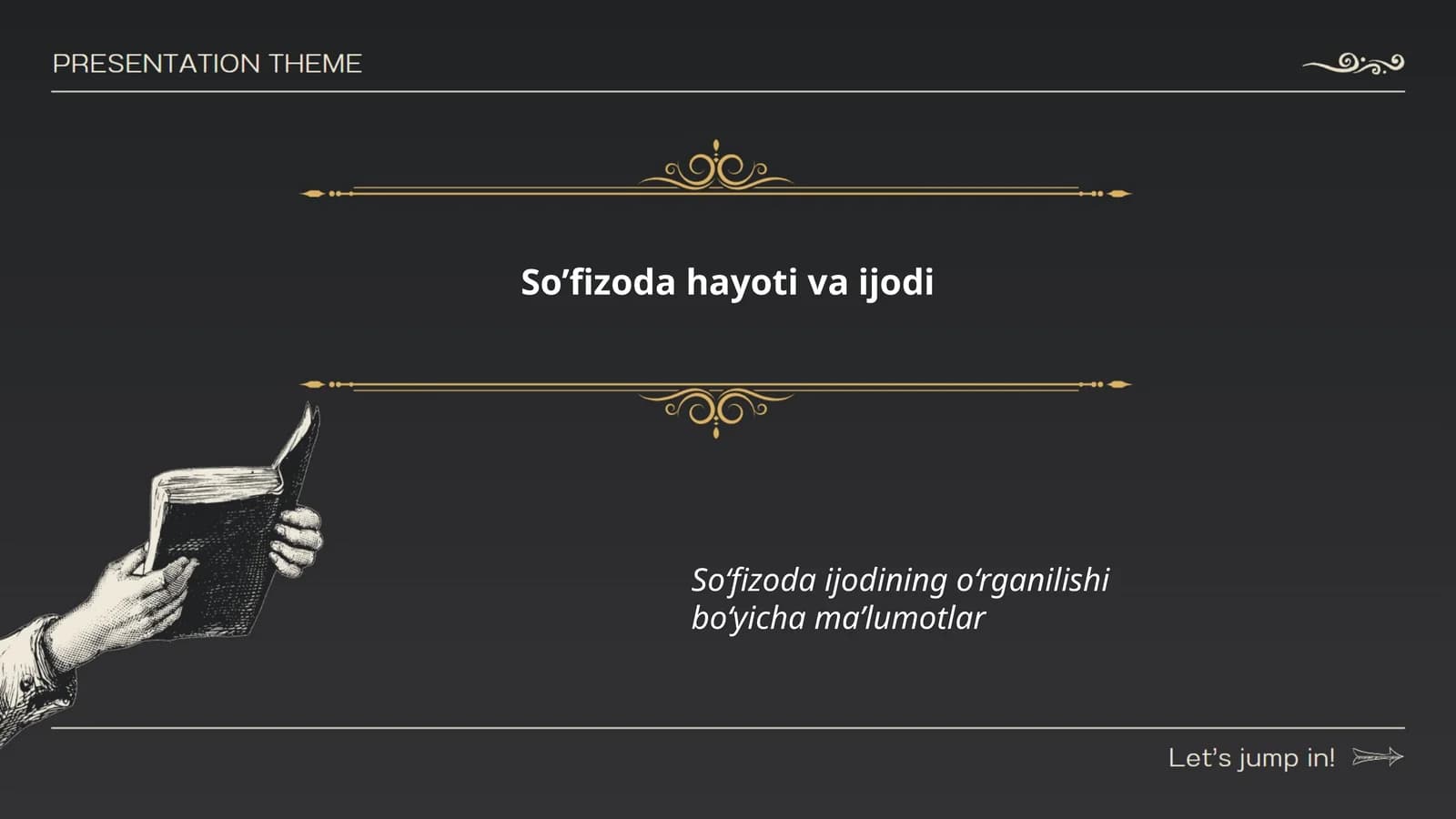So‘fizoda hayoti va ijodi