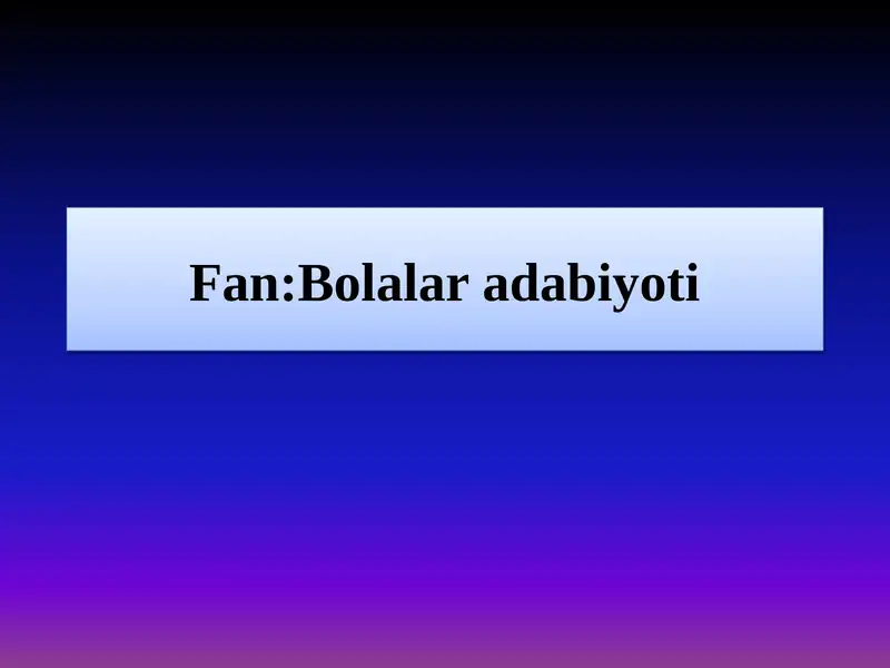 Product slide 1