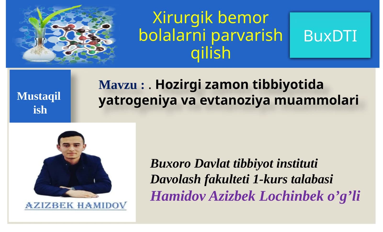 yatrogeniya va evtanoziya