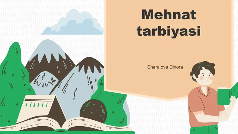 Mehnat tarbiyasi