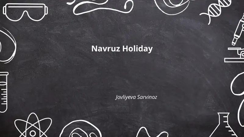 Navruz Holiday