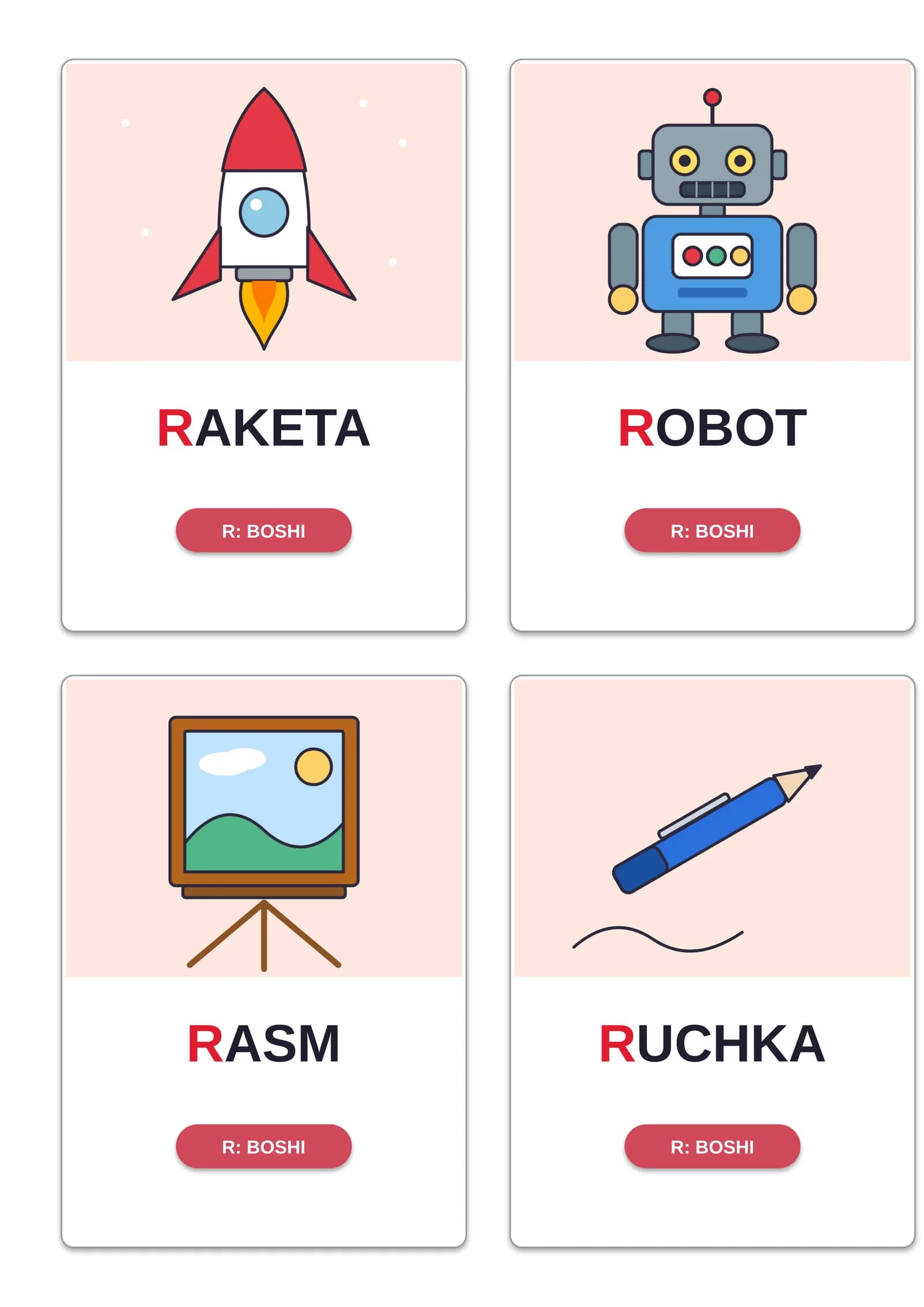 R-R-R: tovushni o‘ynab o‘rganamiz