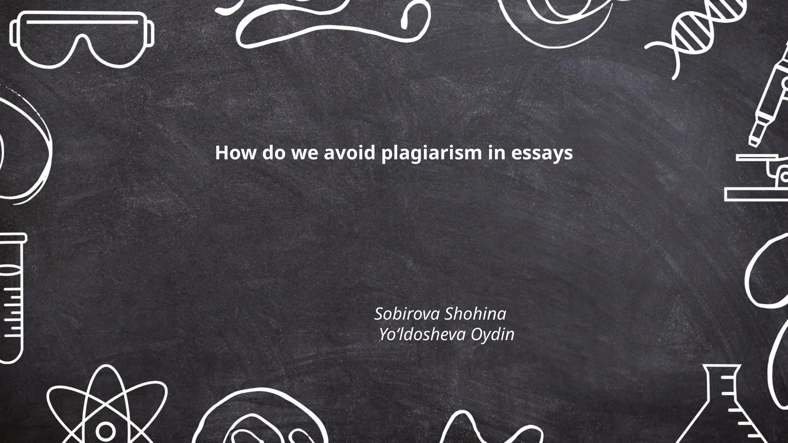 How do we avoid plagiarism in essays