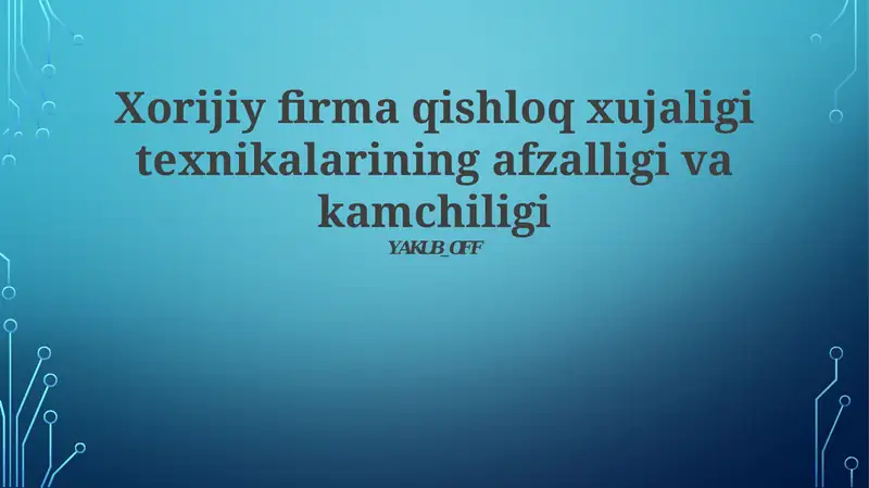 Product slide 1