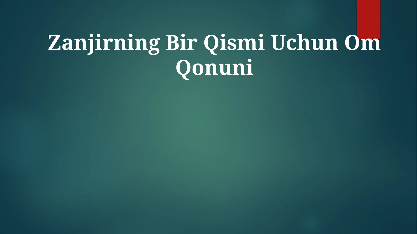 Om Qonuni