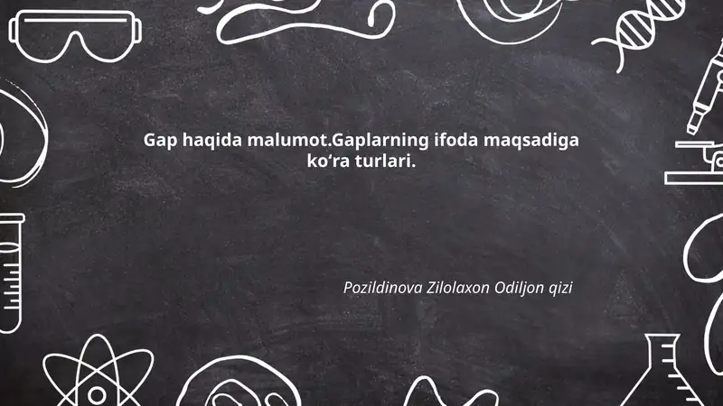 Gaplar, Xabarlar