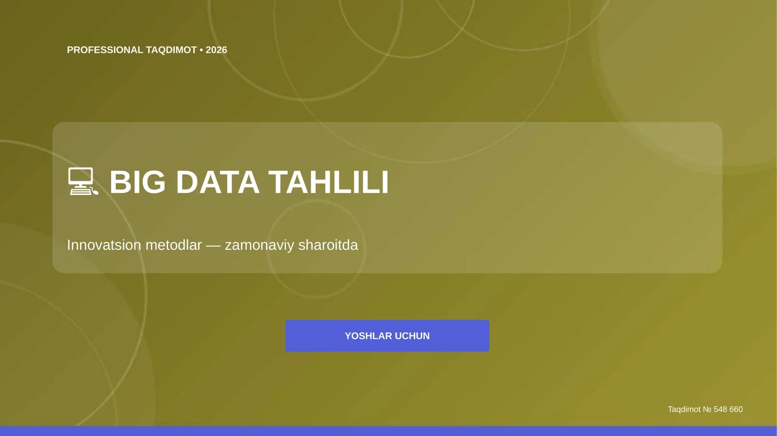 BIG DATA TAHLILI