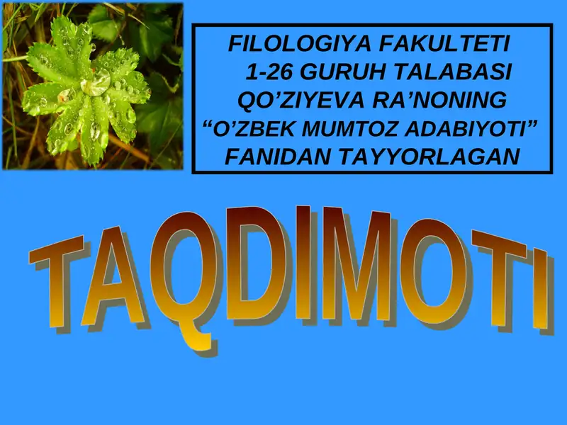 Product slide 1