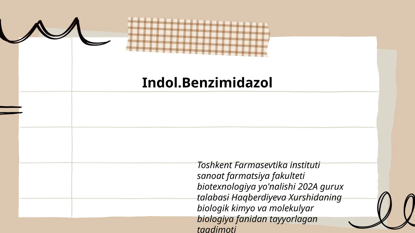Indol.Benzimidazol