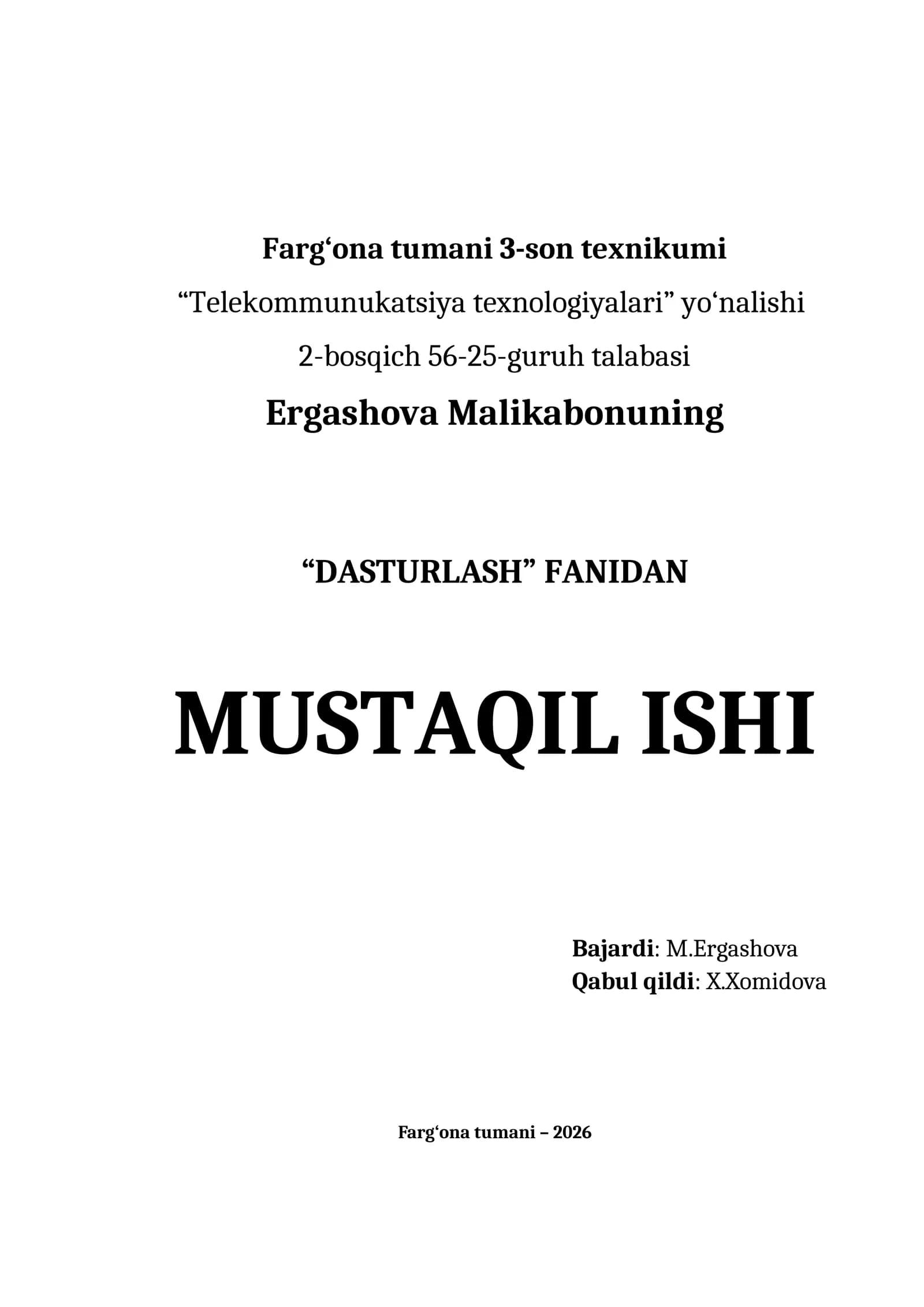 Python tilida satrlar (Strings) bilan ishlash va satrlarni formatlash usullari