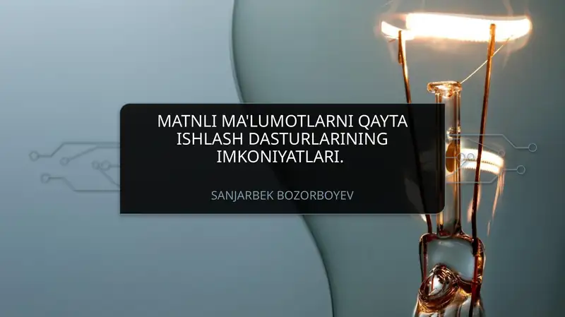 Product slide 1
