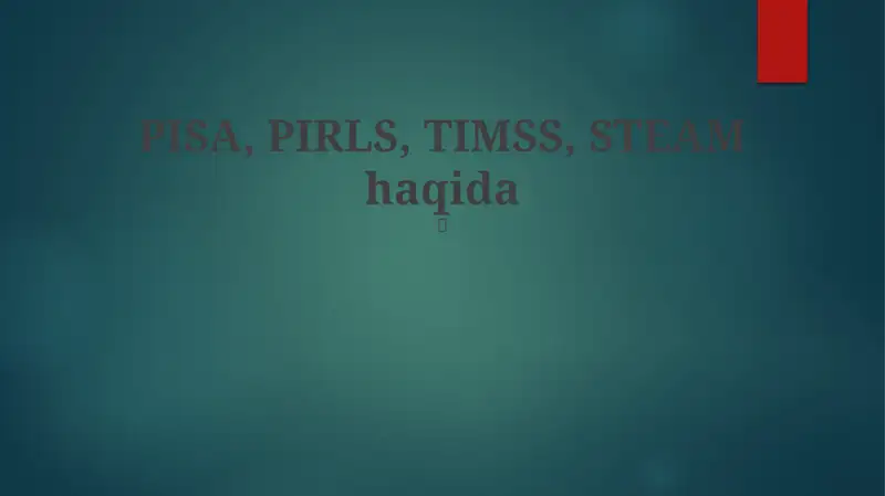 STEM Ta'limi