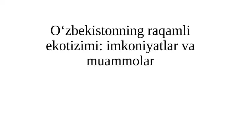 Raqamli E-kotizim