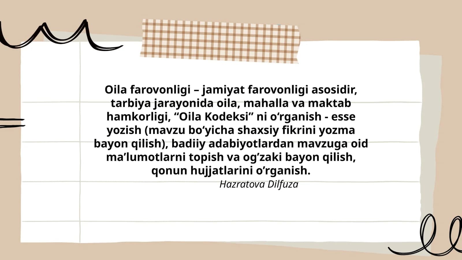 Oila farovonligi