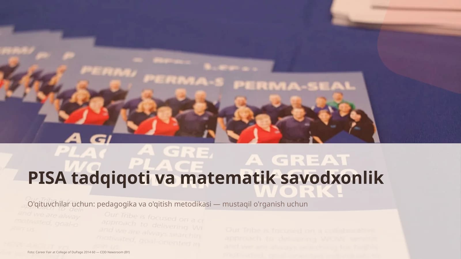 PISA tadqiqoti va matematik savodxonlik
