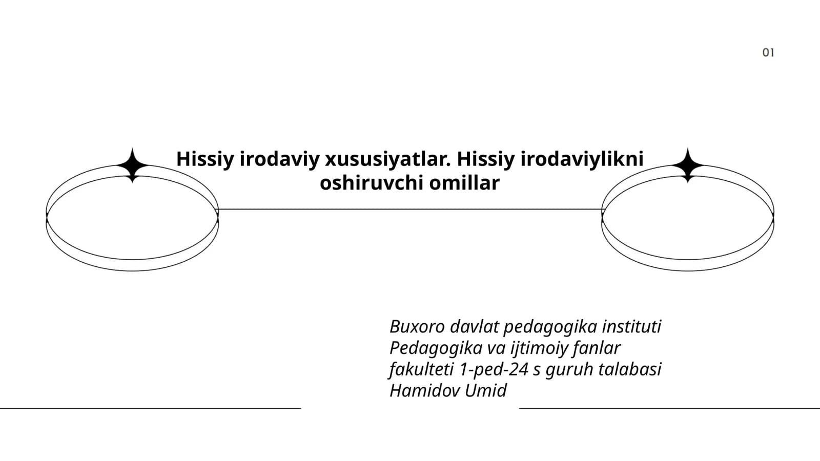 Hissiy irodaviy xususiyatlar