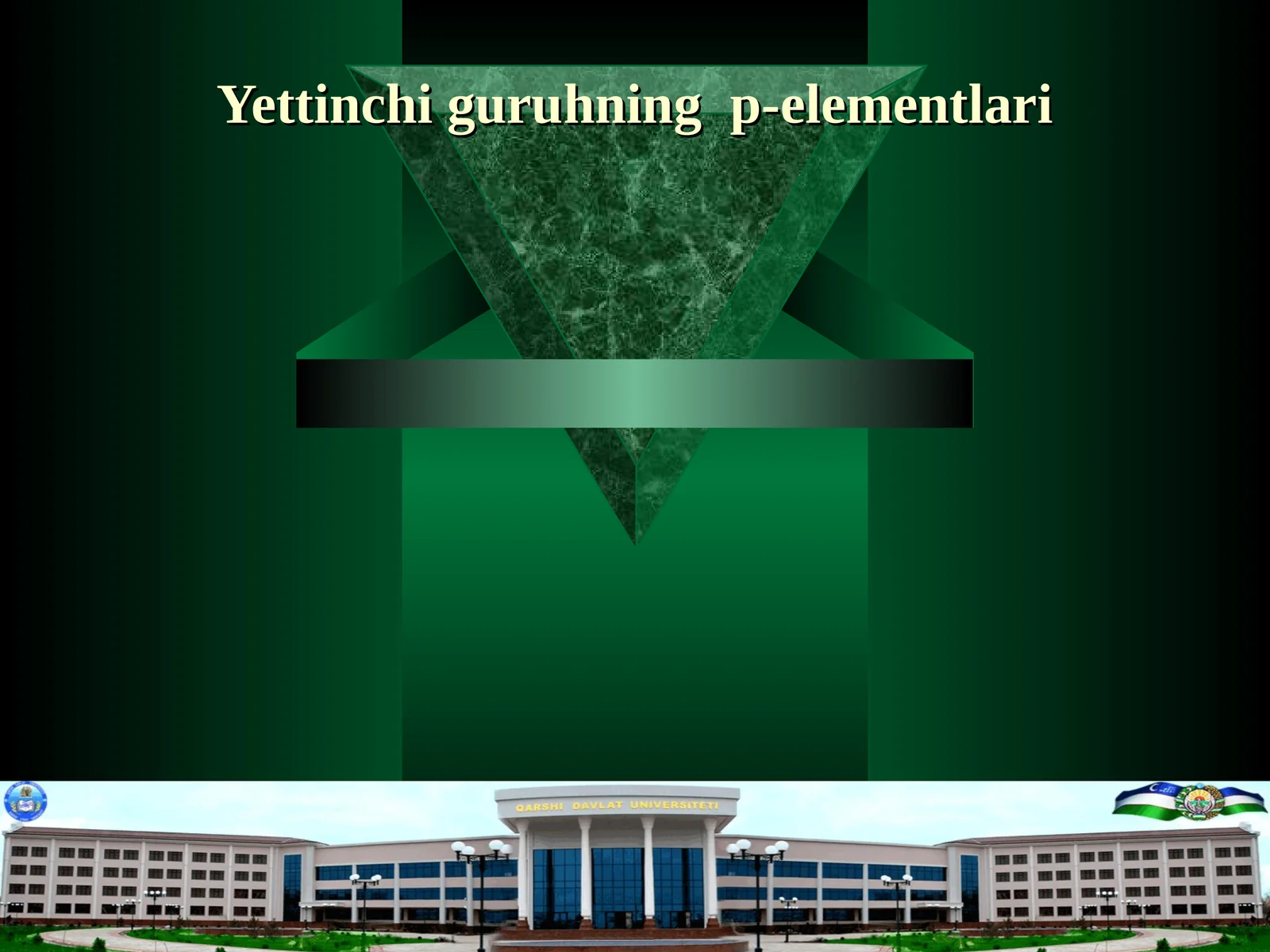 Yettinchi guruhning p-elementlari