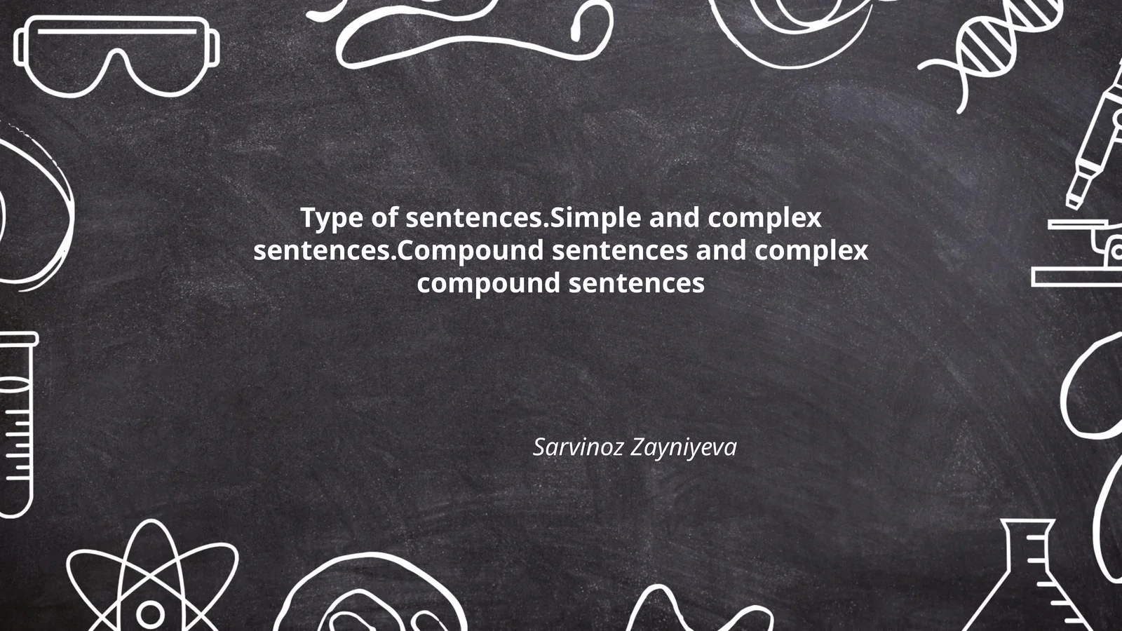 Declarative Sentences