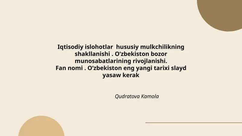 Oʻzbekiston eng yangi tarixi
