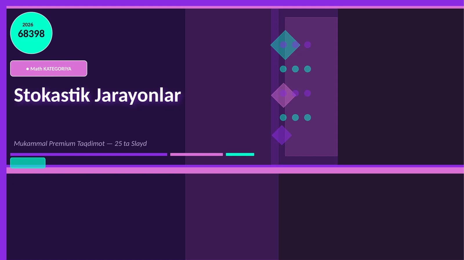 Stokastik Jarayonlar