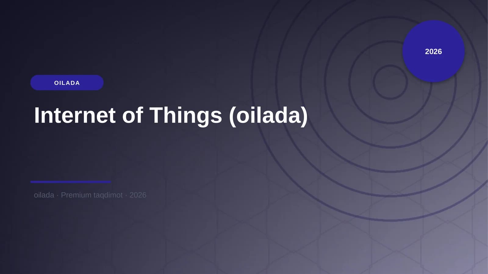 Internet of Things (oilada)