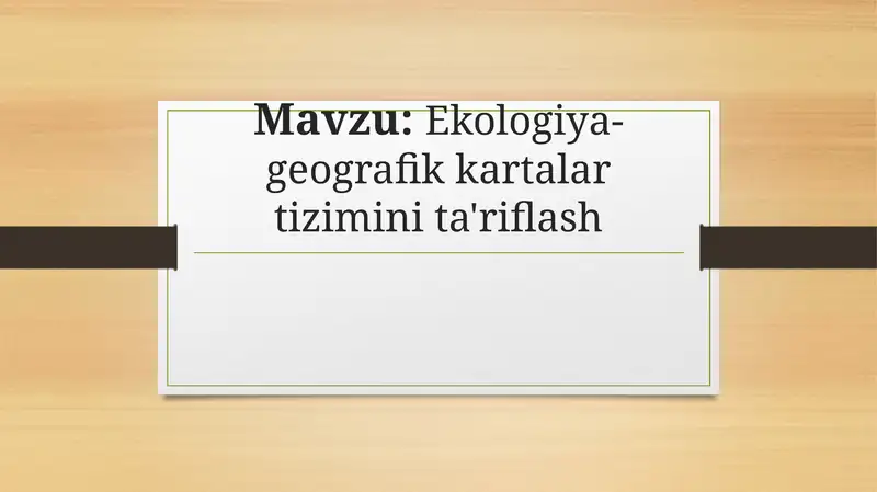 Product slide 1