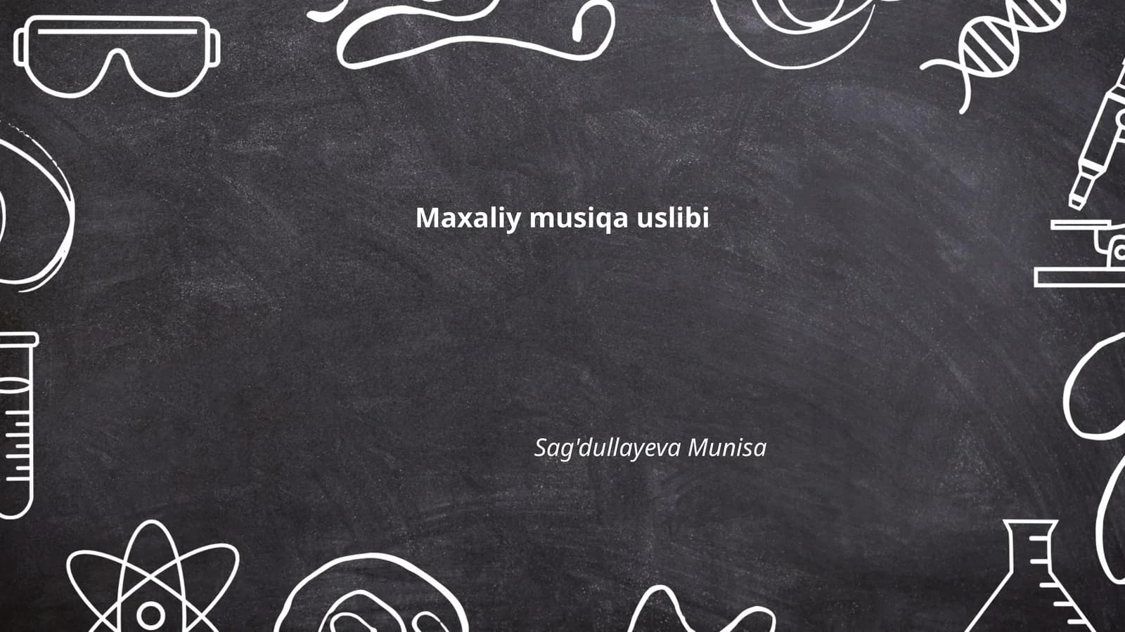 Maxaliy musiqa uslibi