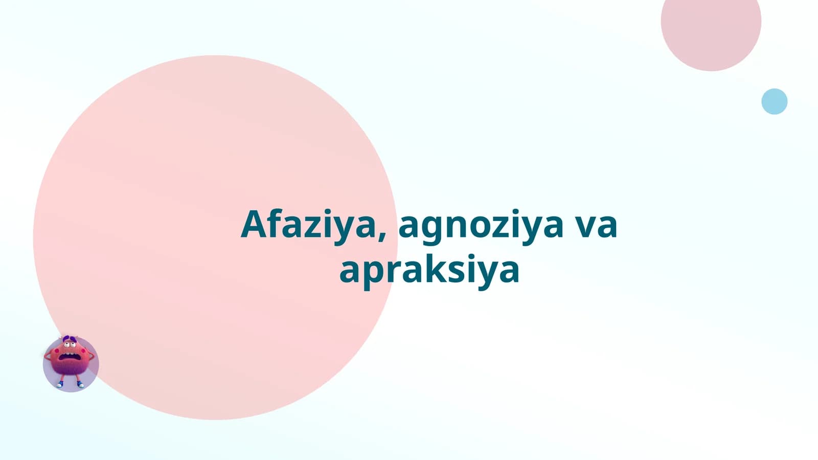 Afaziya, agnoziya va apraksiya
