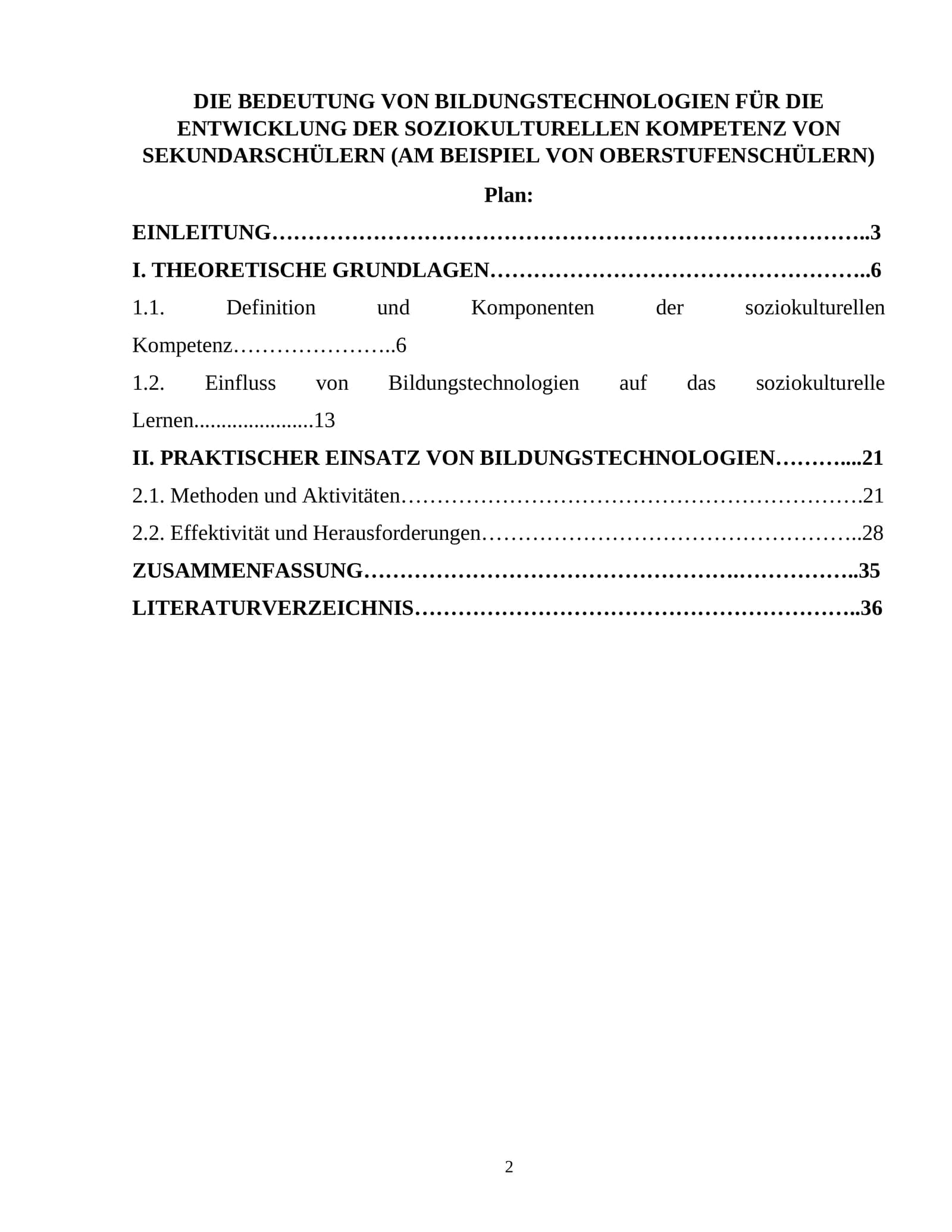 DIE BEDEUTUNG VON BILDUNGSTECHNOLOGIEN FÜR DIE ENTWICKLUNG DER SOZIOKULTURELLEN KOMPETENZ VON SEKUNDARSCHÜLERN (AM BEISPIEL VON OBERSTUFENSCHÜLERN)
