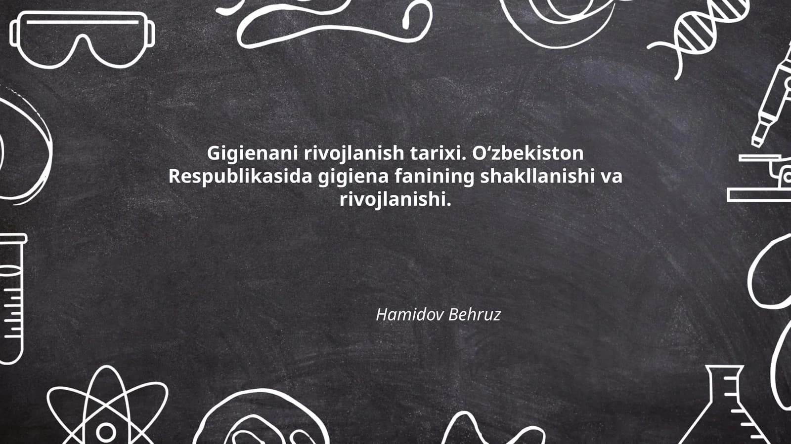 Gigienani rivojlanish tarixi