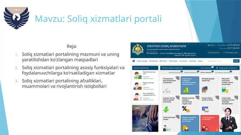 Soliq xizmatlari portali
