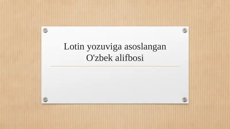 Product slide 1