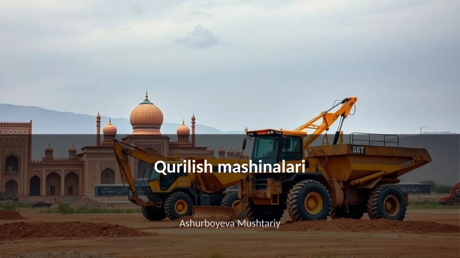 Qurilish mashinalari