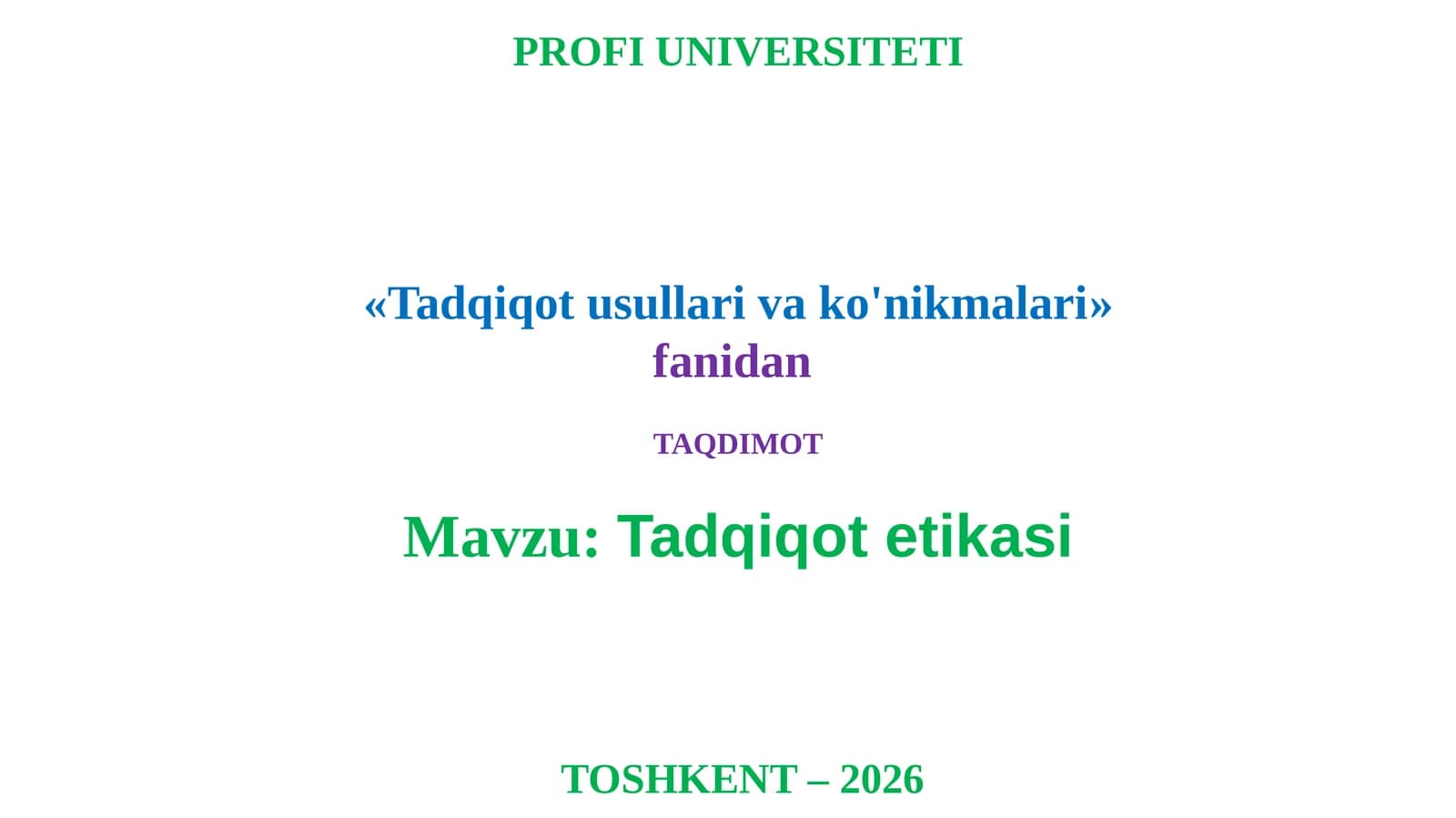 Tadqiqot etikasi