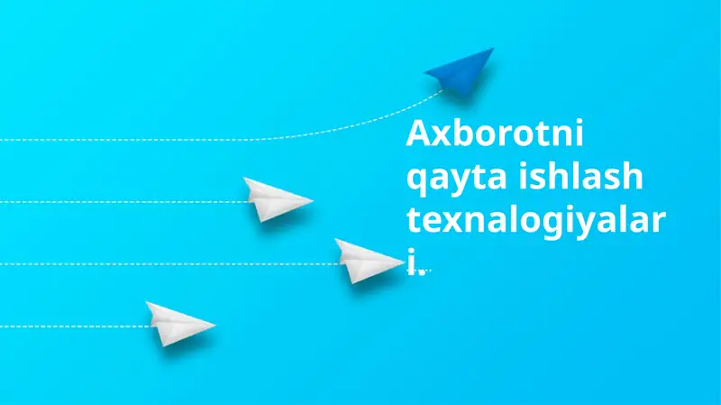 Axborot qayta ishlash