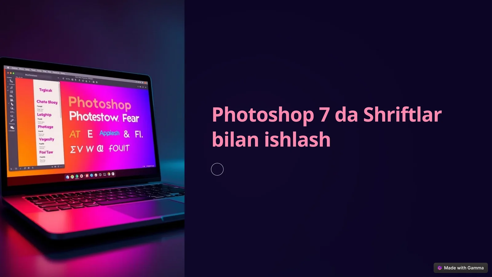 Product slide 1