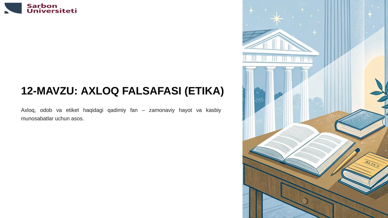 AXLOQ FALSAFASI(ETIKA)