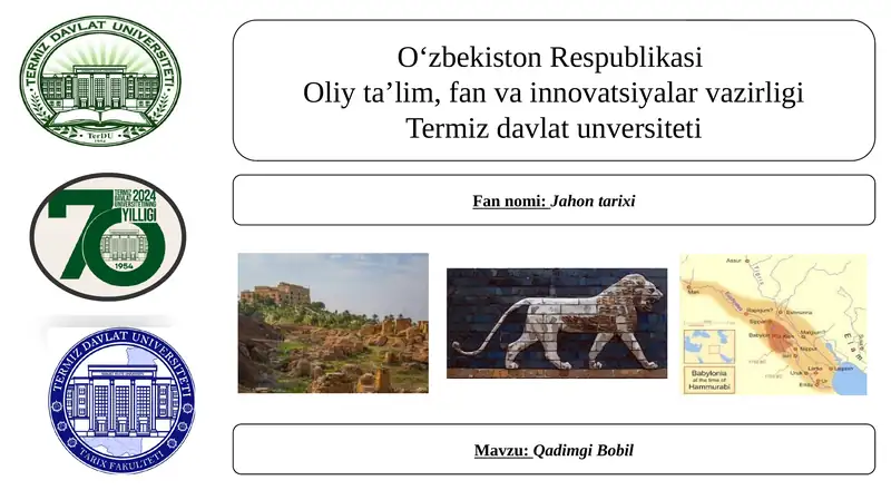 Qadimgi Bobil
