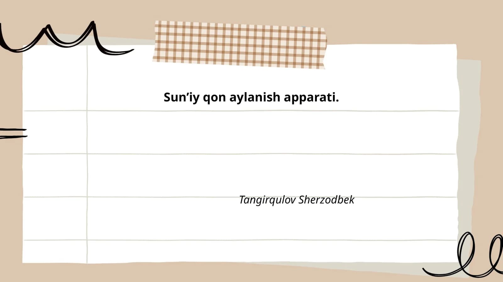 Sun’iy qon aylanish apparati
