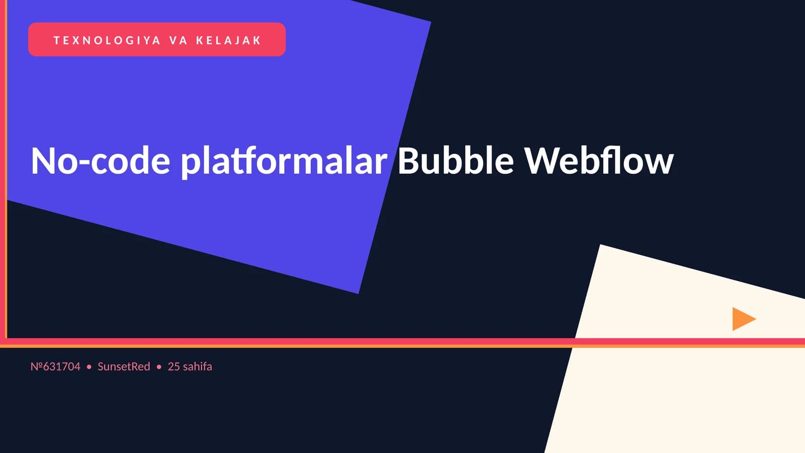 No-code platformalar Bubble Webflow
